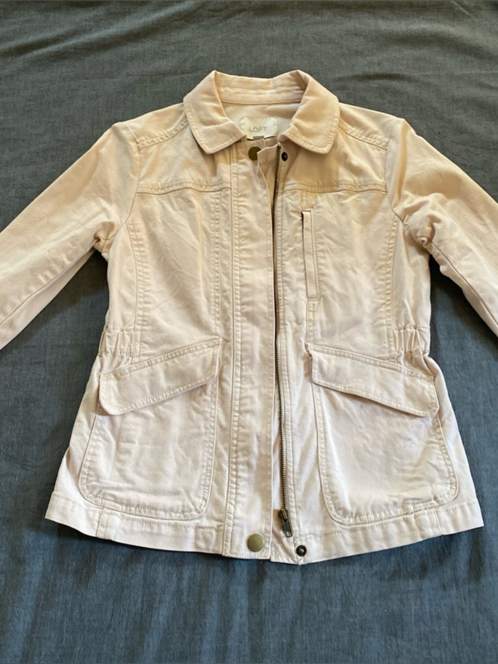 The Loft light pink jacket